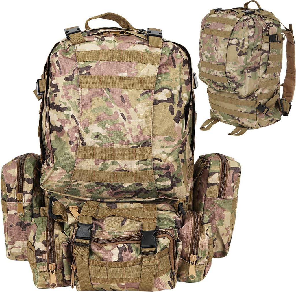 Trizand 8923 Vojenský batoh 45L maskáč Obrázok produktu 