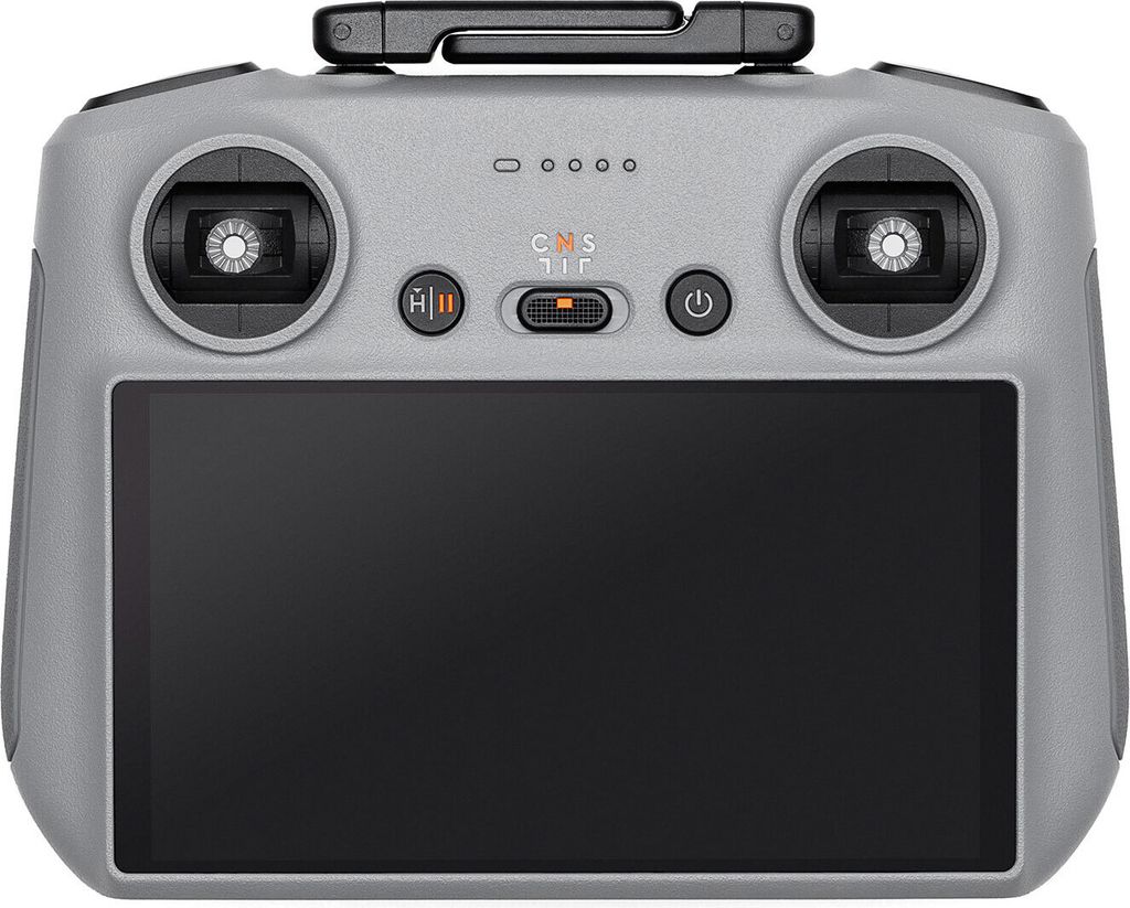 A DJI RC 2 remote controller is shown from the front.