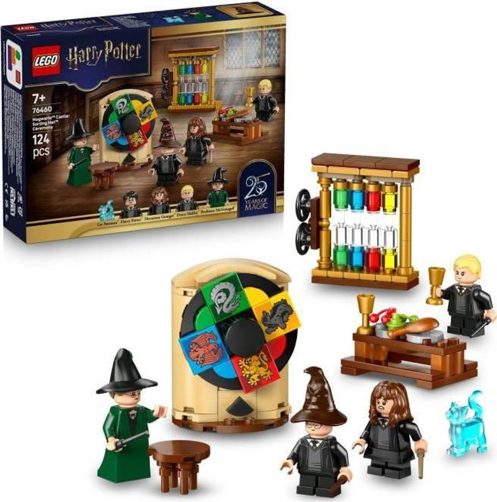 LEGO Harry Potter Schloss Hogwarts: Die Zeremonie des Sprechenden Hutes, Spielzeug, 7+ Jahre