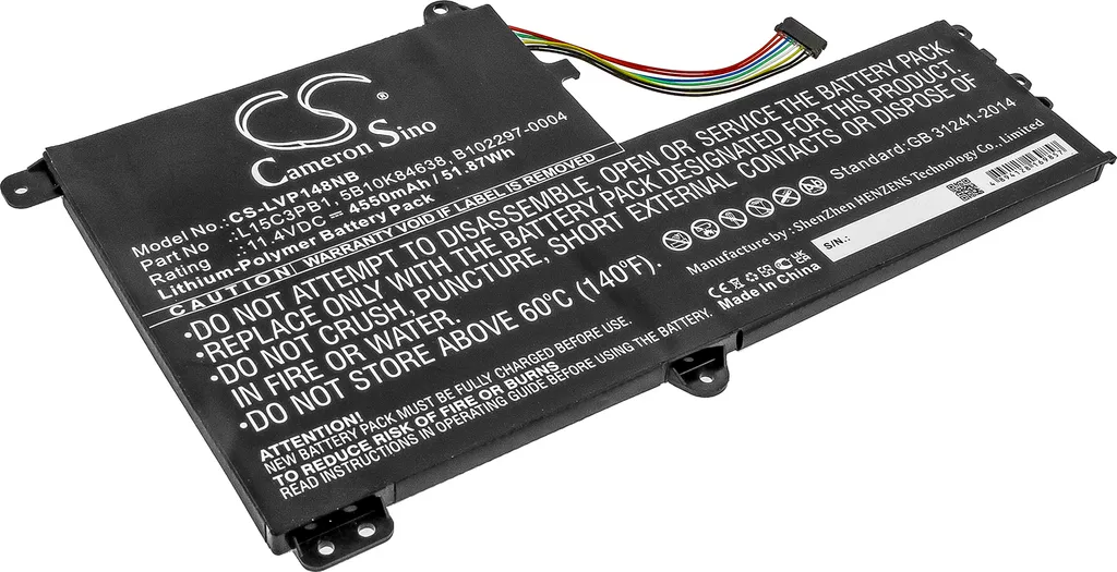 Batterie Haute Capacité pour Lenovo Flex 4-1470 et 4-1570 Fiable et Stable