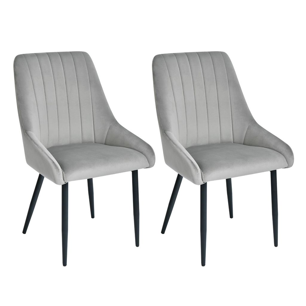 Duhome Lot de 2 chaises de salle à manger rembourrées en Image du produit 