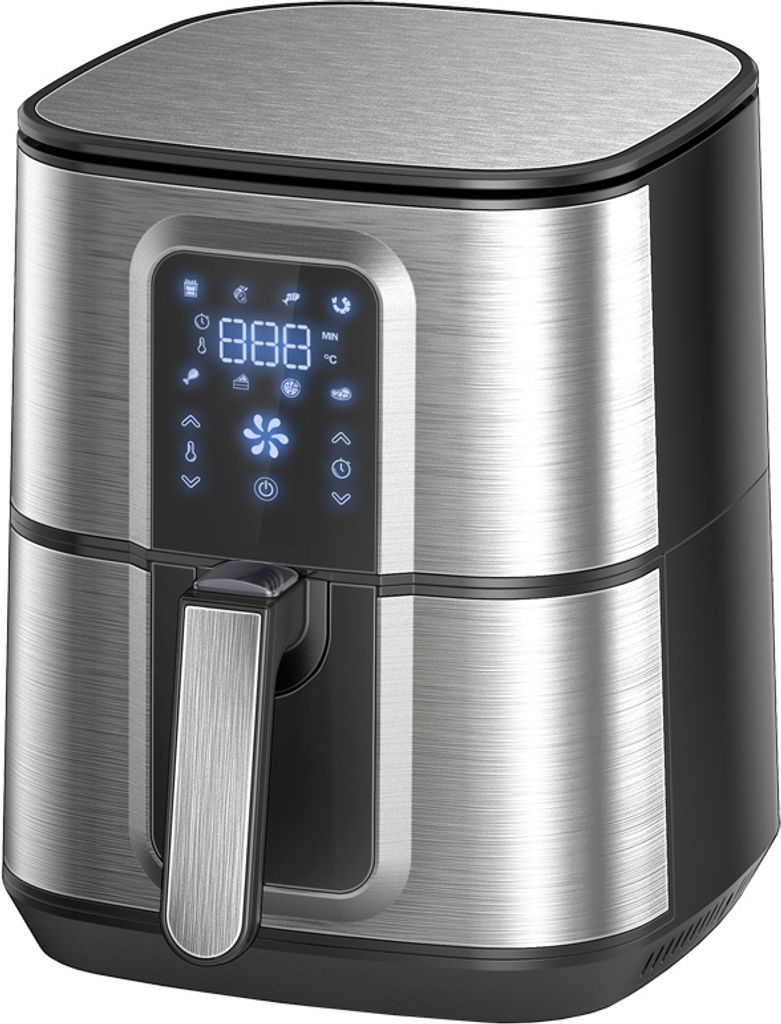 Ozeanos OZE OT-AF-55SM-D - Heißluftfritteuse, 5,5 l, 1800 W