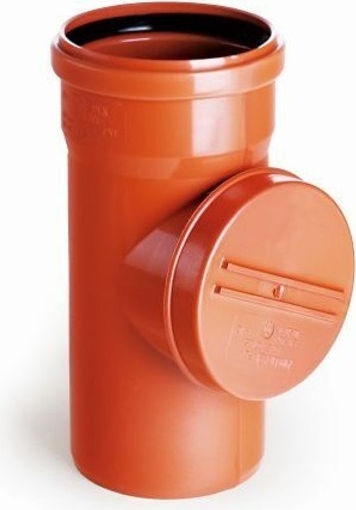 KG Reinigungsrohr 160 Kunststoff Abwasserrohr Abflussrohr Kanalrohr