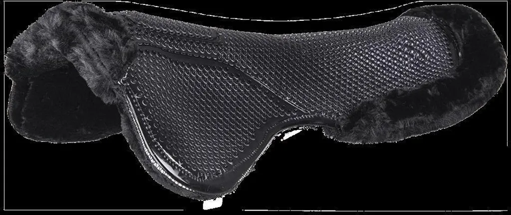 Éviter les blessures de selle avec le Gel-Pad Waldhausen fourrure noir