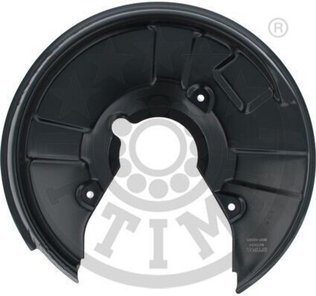 OPTIMAL Spritzblech Bremsscheibe für AUDI A4 Avant (8ED, B7) Hinten Rechts BSP-1038R Ankerblech