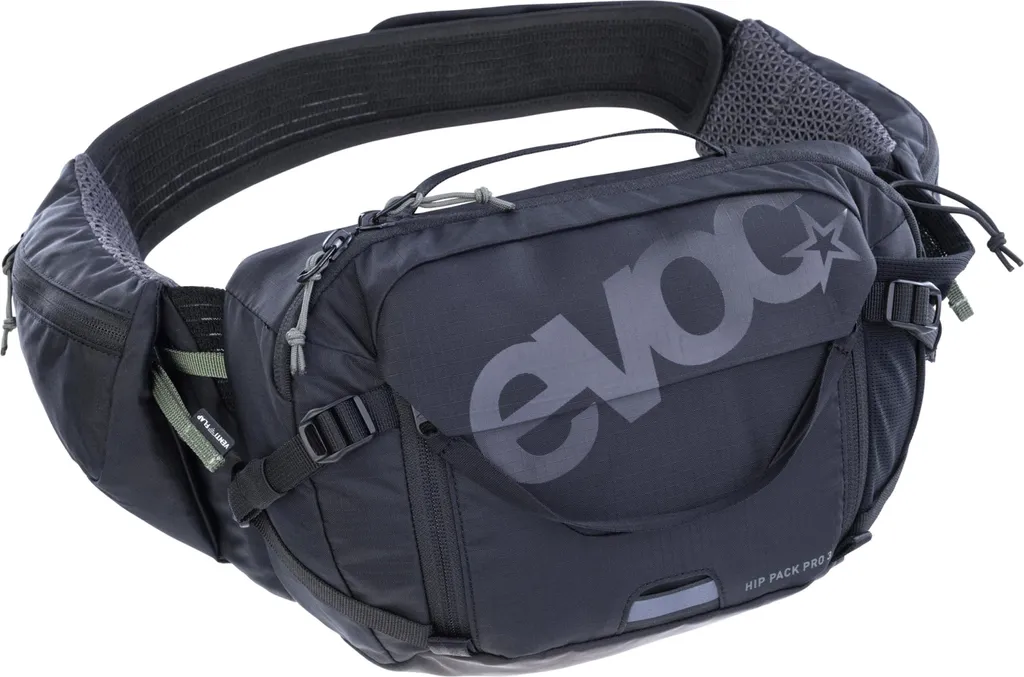 Sac banane vélo Evoc Hip Pack Pro 3 noir pour transporter vos outils VTT