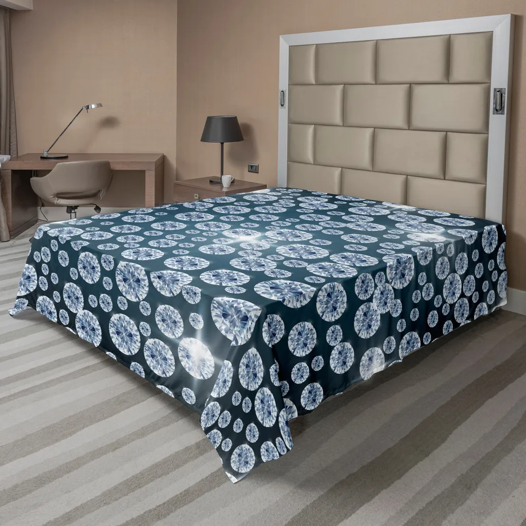Lenzuolo Decorativo Grigio ABAKUHAUS - Stile Minimalista 260x228 cm