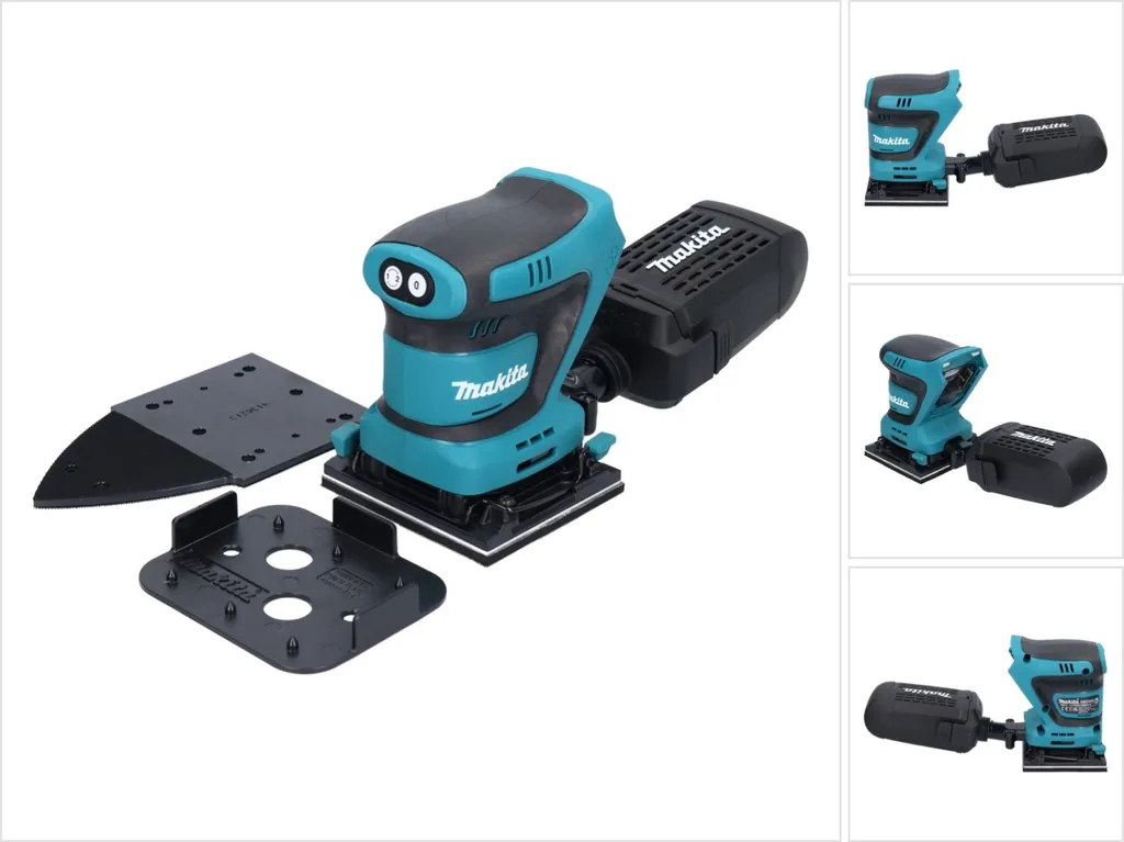 Levigatrice Orbitale Makita 18V Batteria 112 x 102 mm | Solo Corpo