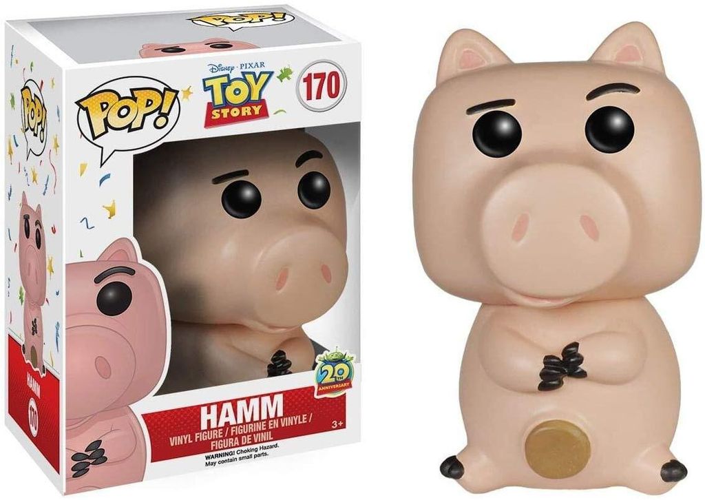 FUNKO WACKELKOPF POP-KULTUR DISNEY TOY STORY 20-JÄHRIGES JUBILÄUM HAMM-FIGUR Funko