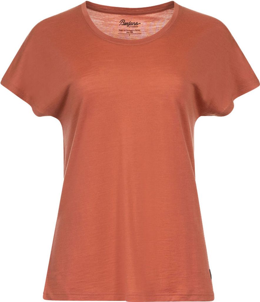 Bergans Damen T-Shirt Urban Wool Tee Terracotta XS