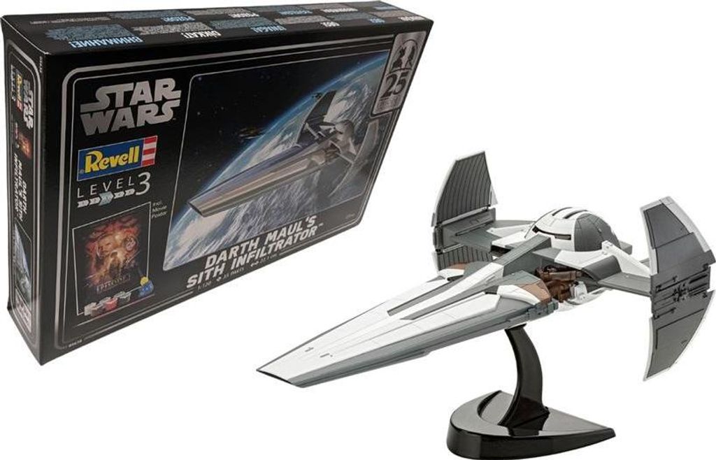 Zestaw upominkowy Revell Darth Maul's Sith Infiltrator™ Zdjęcie produktu 