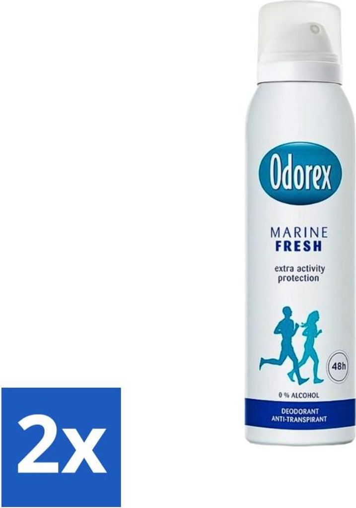 Odorex Deodorant Spray Marine Fresh 150 ml - Vorteilspack - 2 Stücke