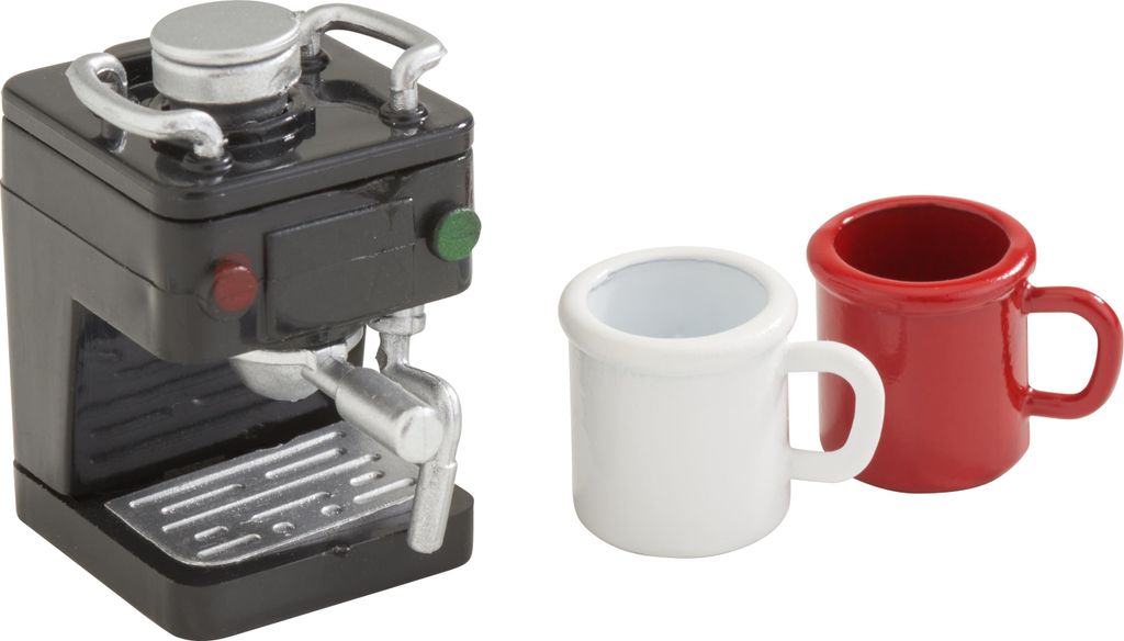 HobbyFun Miniaturset Kaffee 1.7 bis 3.0 cm Puppenhaus Produktbild 