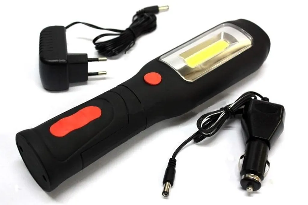 Baladeuse de chantier rechargeable avec base aimantée pour atelier - 3
