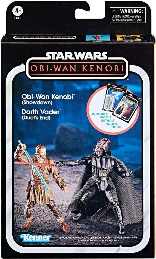 Star Wars The Vintage Collection Obi-Wan Kenobi 2er-Pack, 4 Jahr(e), Outer Space, TV And Movie, Acrylnitril-Butadien-Styrol (ABS), Stoff, Gummi, Ny...