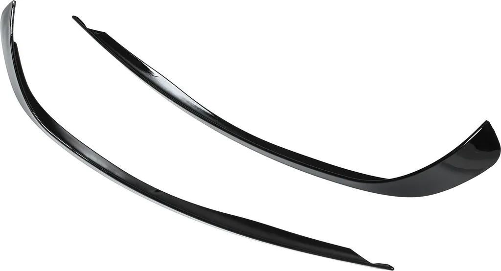 Becquet de Pare-chocs Avant Noir Brillant pour Mercedes Cla-Klasse C117