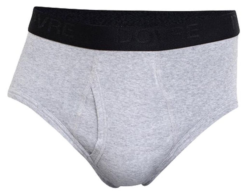 Dovre 660 Rib Slip 2er Pack grey melange XL