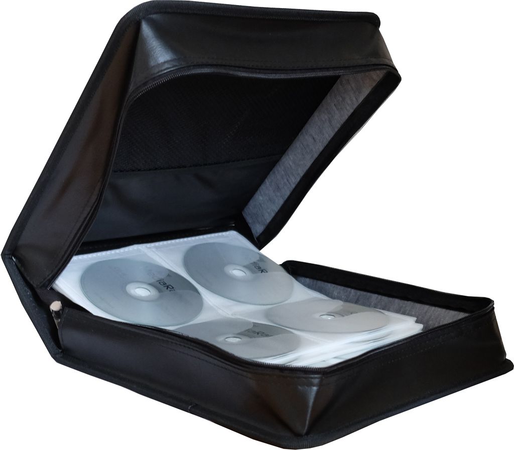 CD Tasche 200-fach (schwarz, Bulk)