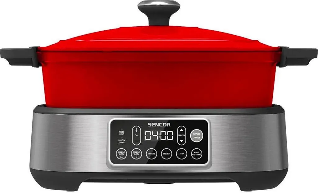 Mijoteuse multifonctionnelle Sencor avec cuve antiadhésive et écran LCD