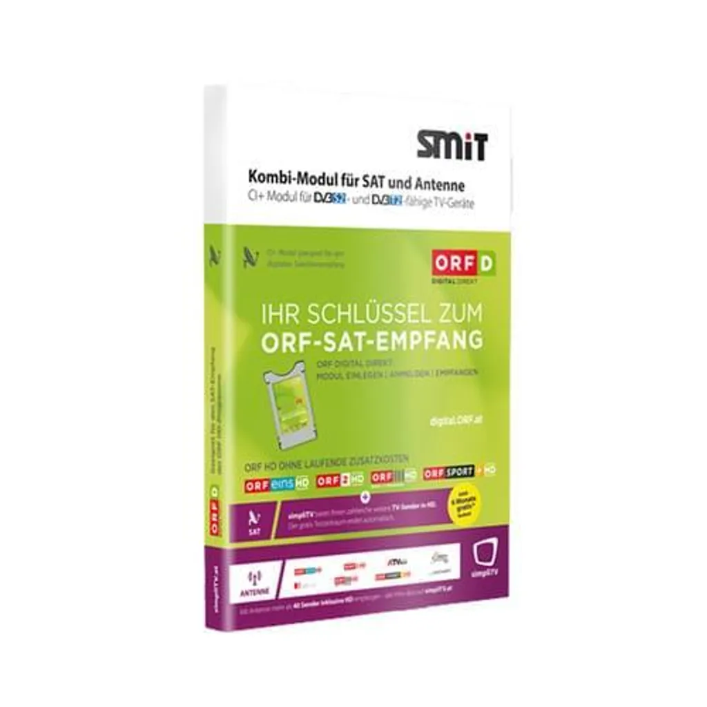 Module SMIT Irdeto DVB-T2 S2 CI+ Solution TV sans décodeur ni câbles - 2