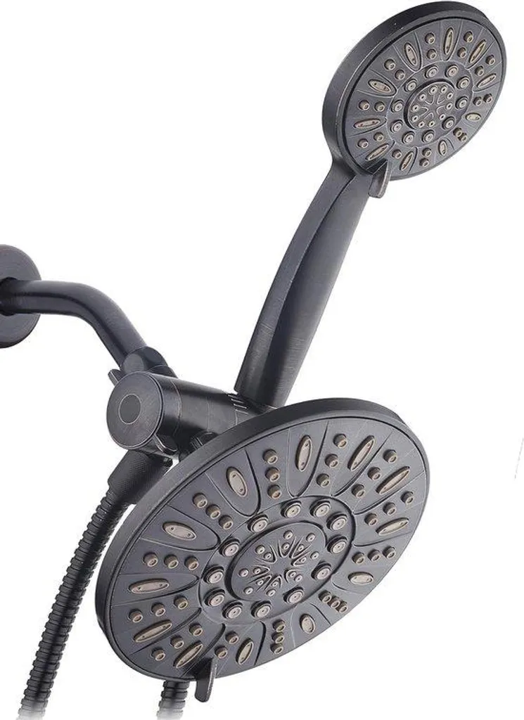 Robinetterie de douche blanche pour rénovation salle de bain luxe