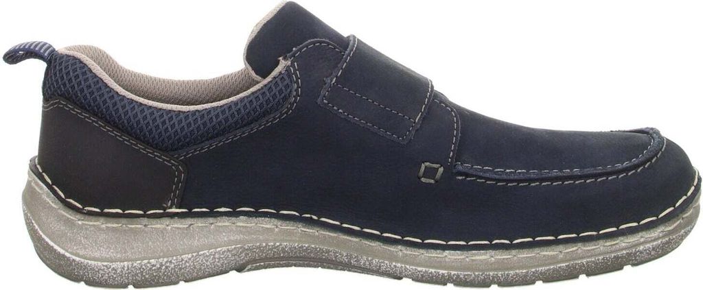Rieker Slipper - Blau Veloursleder Größe: 41 Normal Produktbild 12