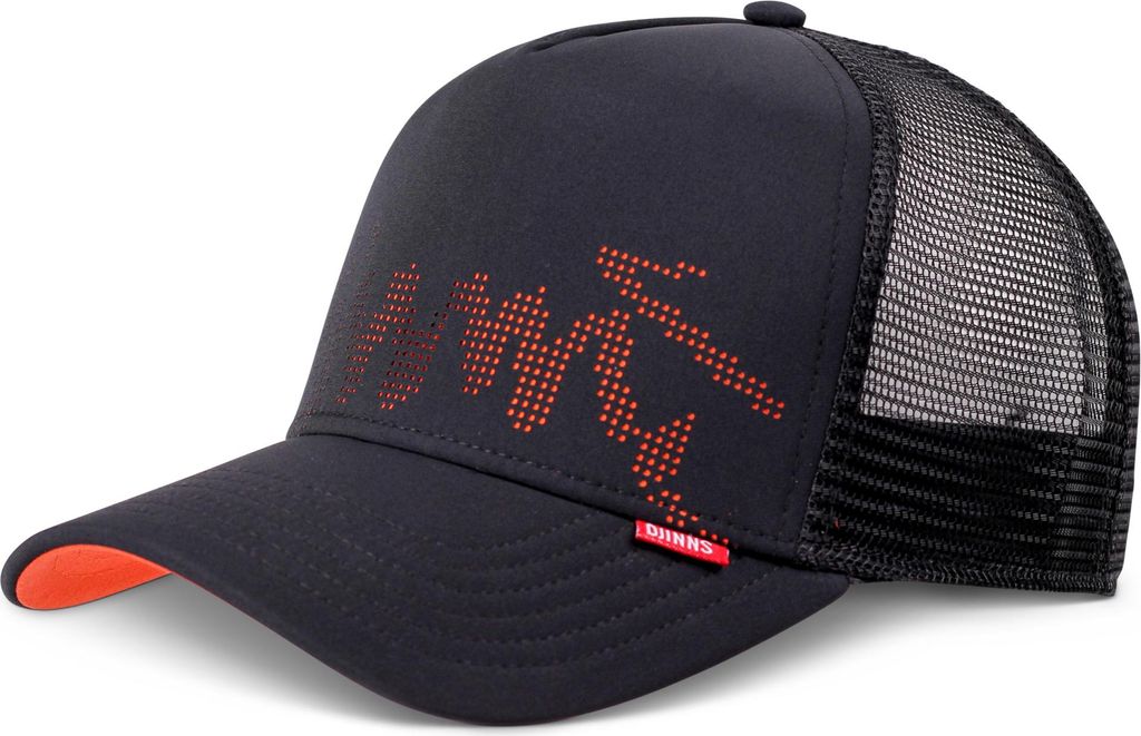 Djinns HFT Cap Burned Spots black/orange Produktbild 