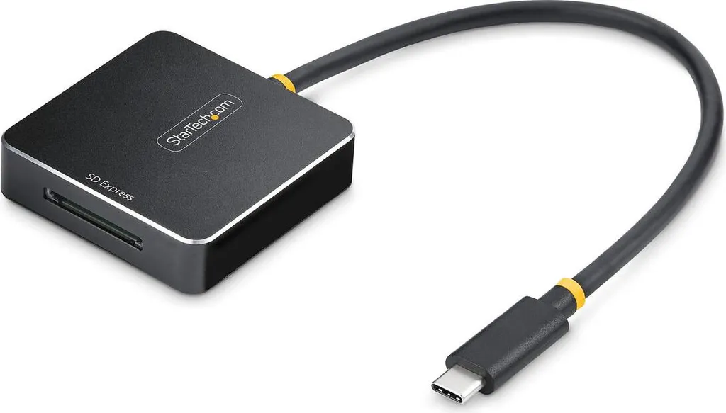 Adaptateur SD vers USB-C Startech Noir - Lecteur Haute Vitesse Nomade