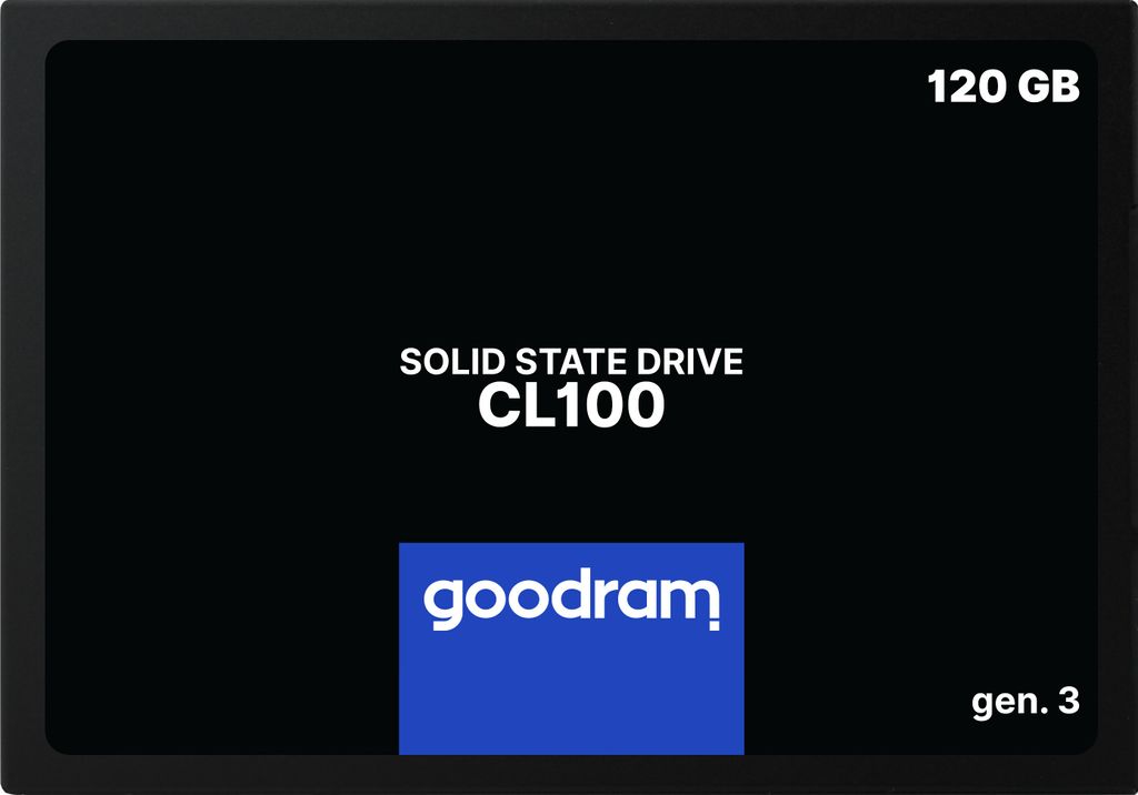 Goodram CL100 gen.3, 120 GB, 2.5", 500 MB/s, 6 Gbit/s Zdjęcie produktu 