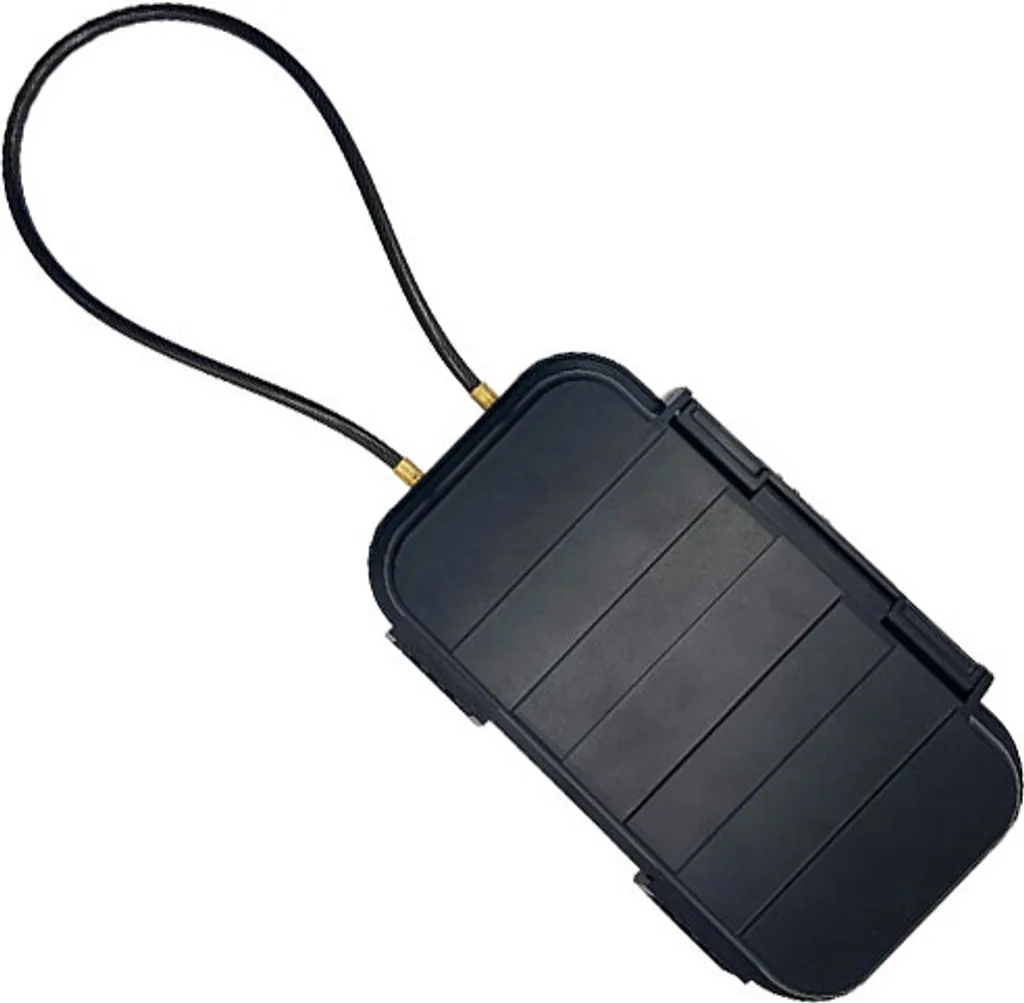 INF Boîte de Serrure à Combinaison Portable pour Objets de Valeur Noir