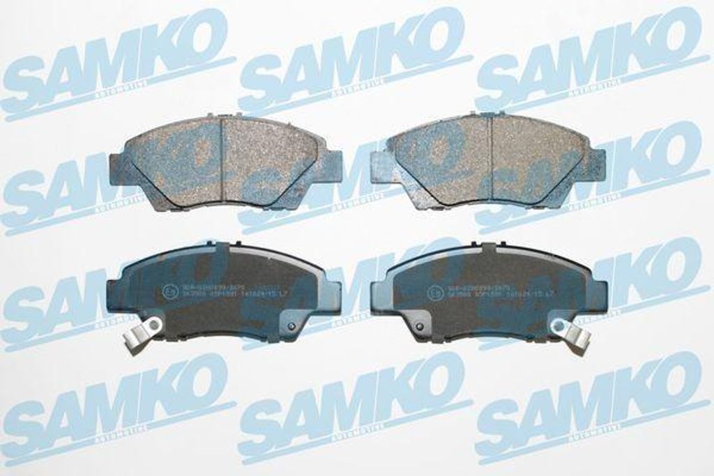 SAMKO Bremsbeläge Satz Vorne Bremsklötze für HONDA Jazz III Schrägheck (GE, GG, GP, ZA) 5SP1591
