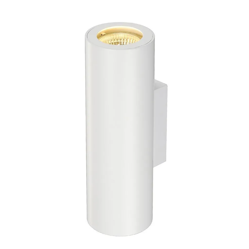 Applique murale pour salon et couloir SLV ENOLA_B blanche GU10 bi-faisceau