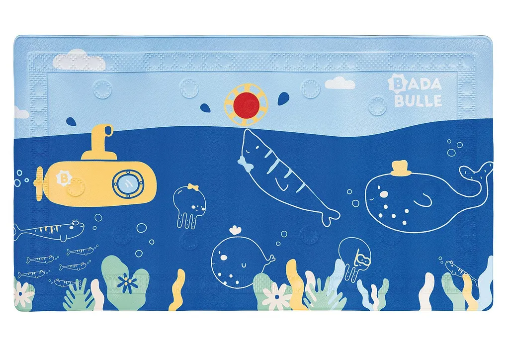 Tappeto Bagno Termosensibile per Bambini - Mondo Marino Colorato
