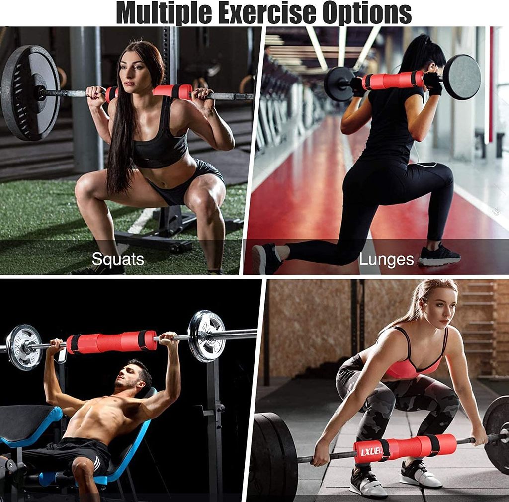 Amonax Langhantel Polster - Extra Dick Für Hip Thrust & Squats