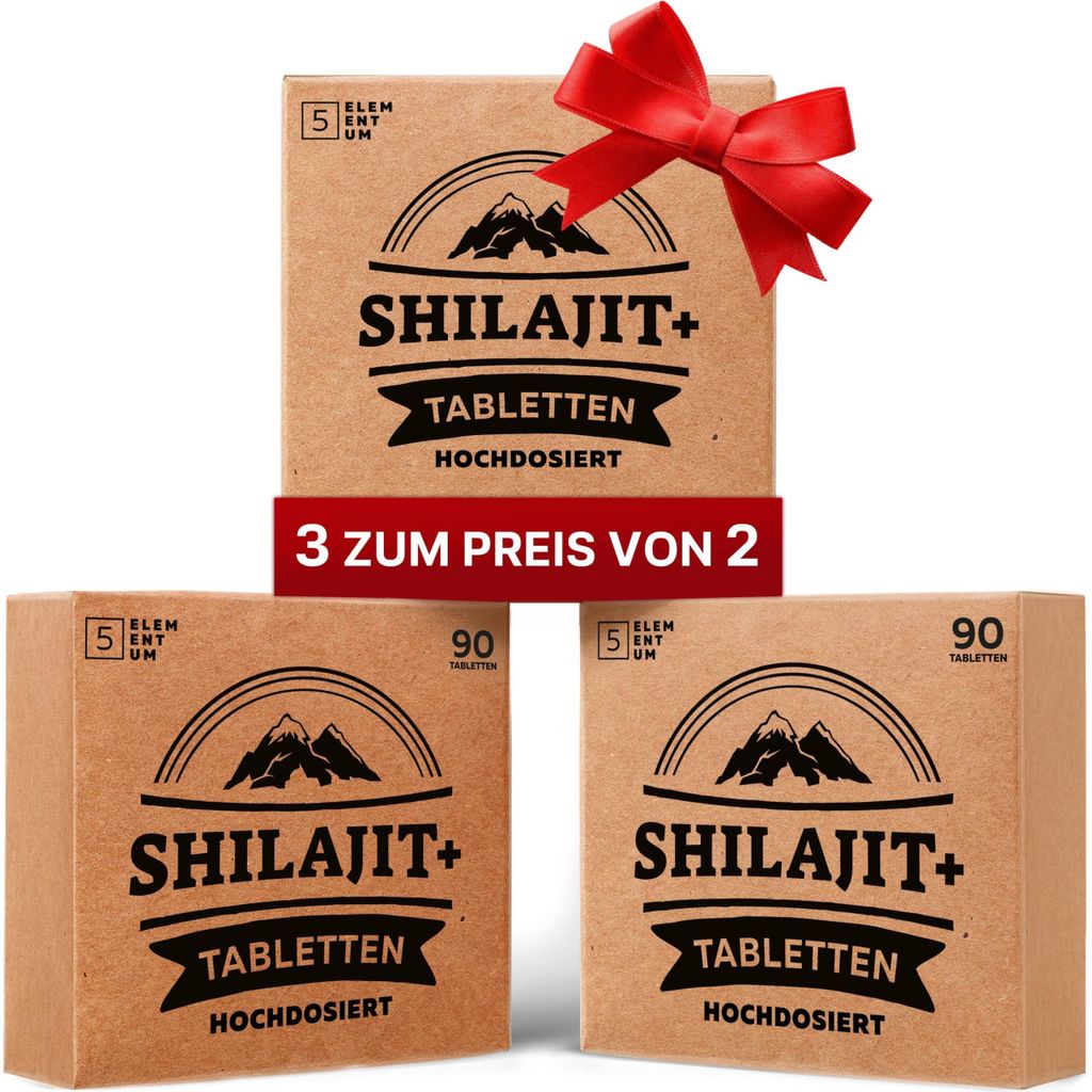 Tabletas de Shilajit Mumijo, alta concentración – Himalaya Imagen del producto 