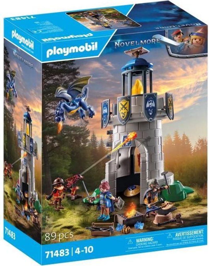 PLAYMOBIL 71483 Novelmore Věž rytířů Novelmore s drakem Obrázek produktu 
