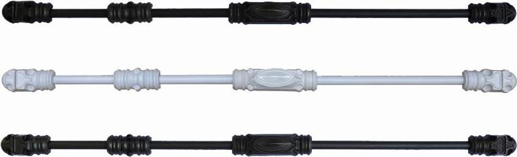 Rustikales funktionelles Treibstangenschloss ROLLINGER + Zubehörbeutel für Treibstangen 16x8 - Roh - CRF168BT6EBRUT