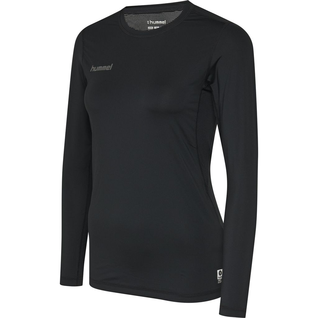 Hummel First Performance Shirt Langarm Damen schwarz Gr XS