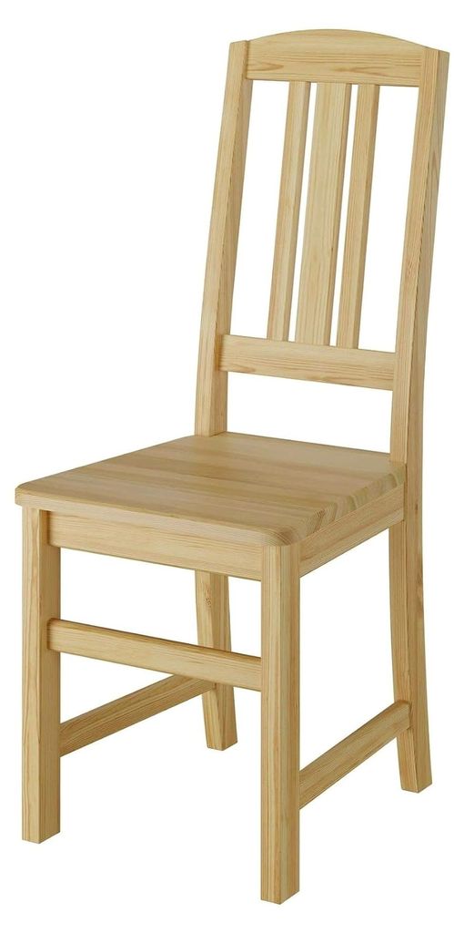 Küchenstuhl aus Massivholz, Esszimmerstuhl Kiefer, Natur