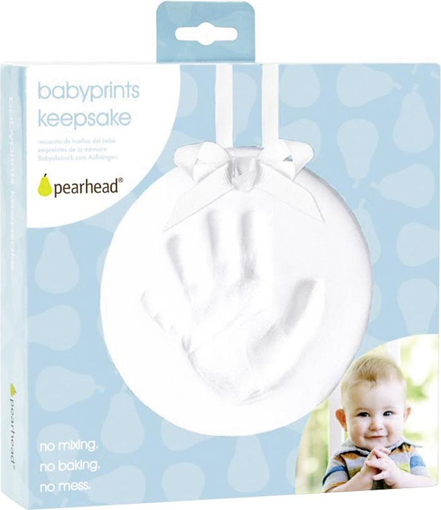Pearhead Babyprints keepsake, Hand-/Fuß-Gießen, Ton, Nicht Produktbild 