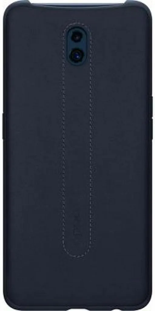 Cover Oppo Reno Blu Rigida Alta Gamma - Protezione Premium Antiurto