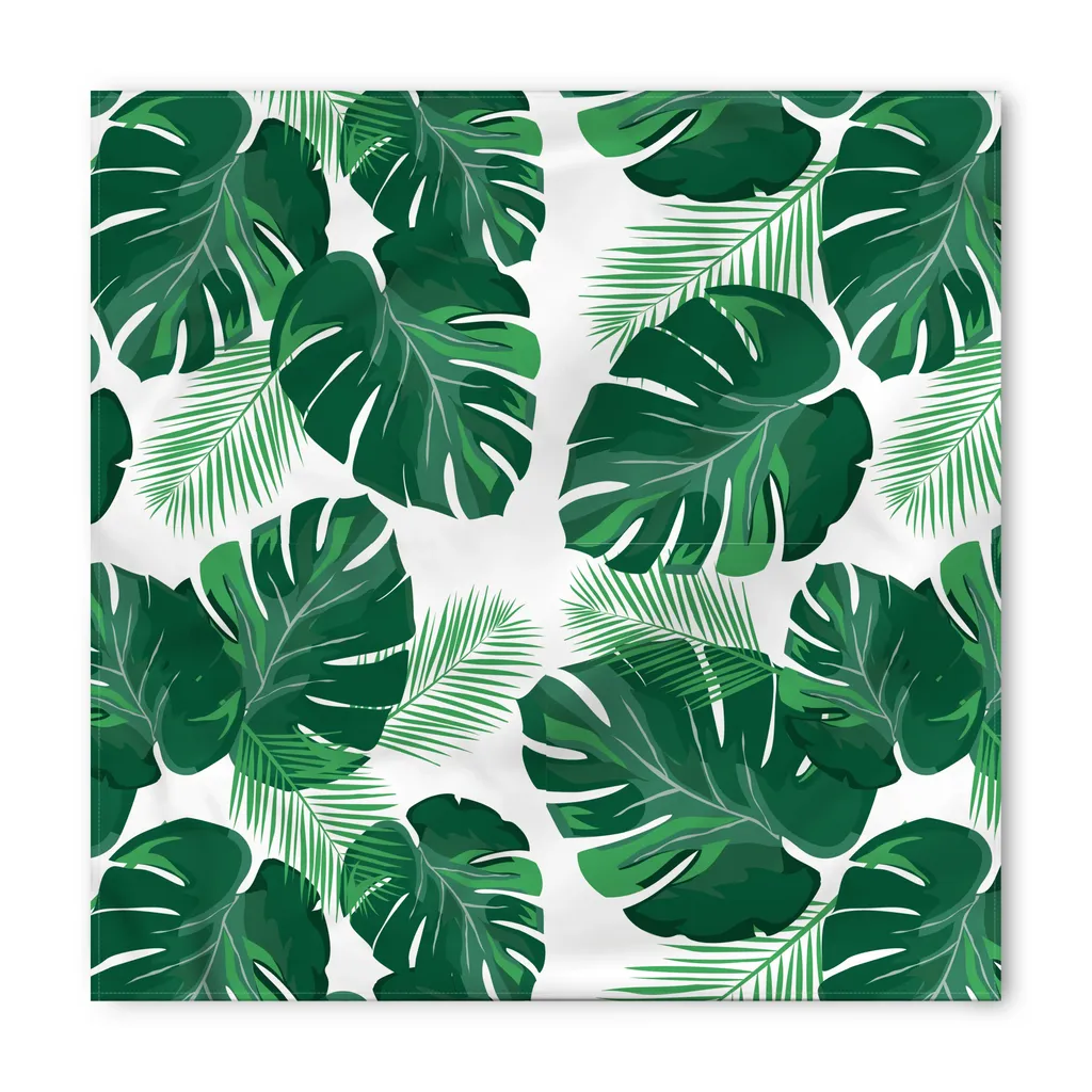Bandana Luxury Pet ABAKUHAUS Monstera 40x40 cm - Design Italiano Style - 2