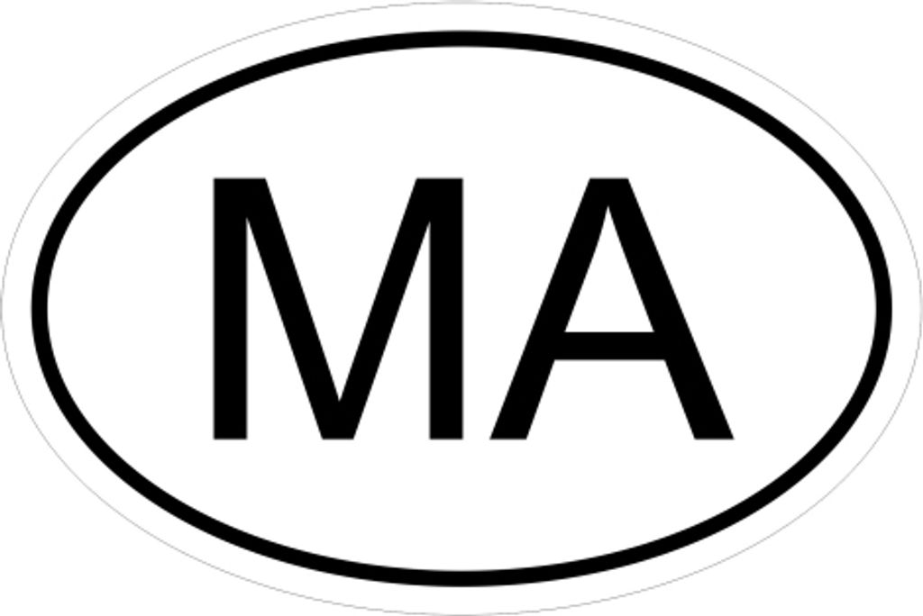 Kiwistar - Autoaufkleber - 10x6,6 cm - außen klebend - Marokko MA 10 x 6,6cm Autoaufkleber Sticker Aufkleber KFZ Flagge Fahne