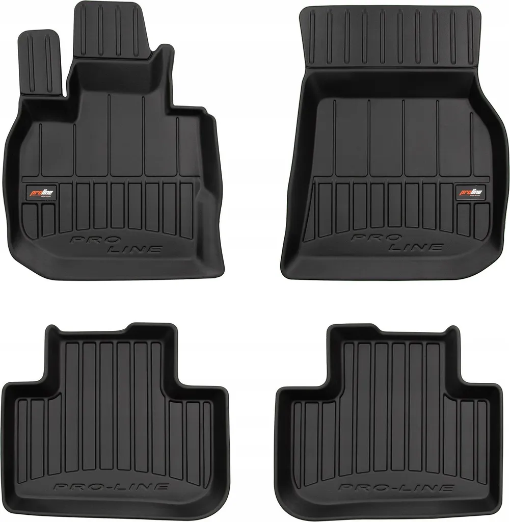 Set Full-Check BMW X3 G01: Tappetini Gomma 3D + Vasca Baule Off-Road - 2