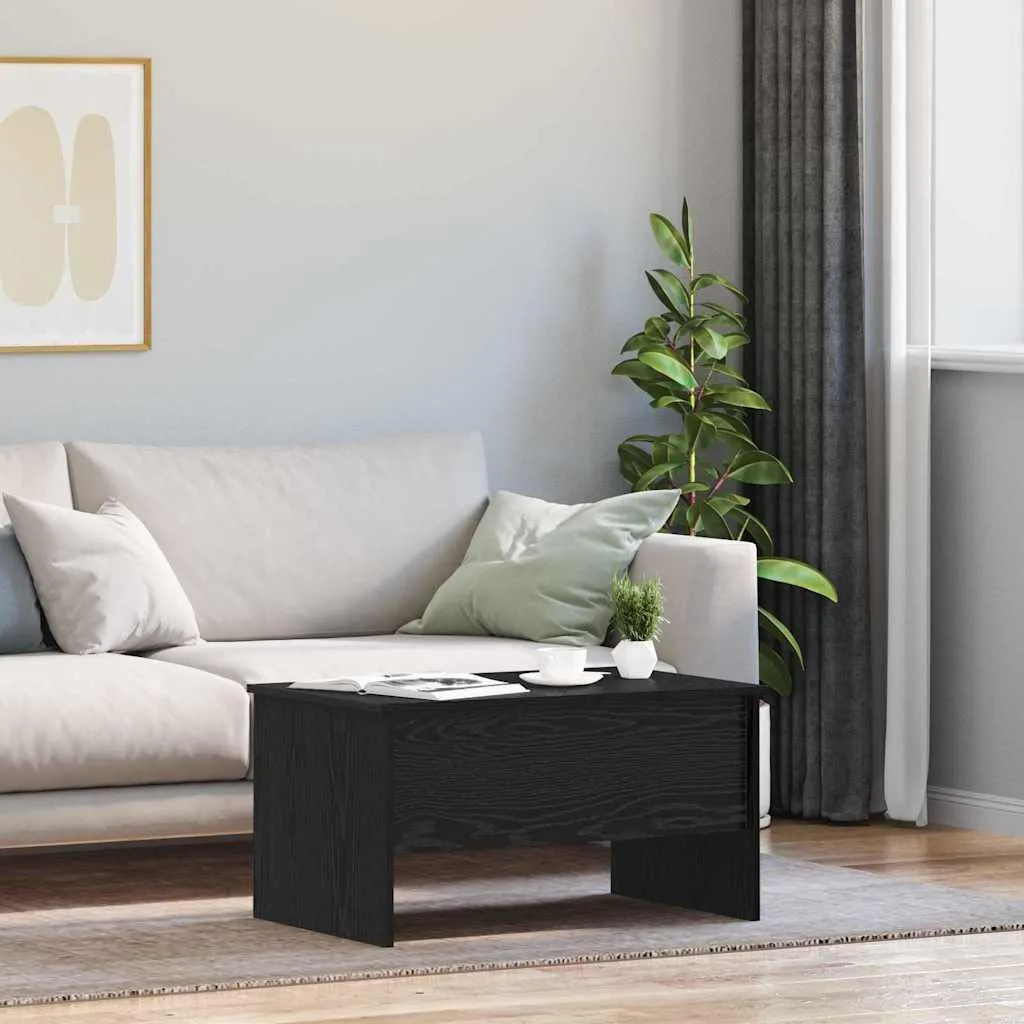 Maison Exclusive Tavolino Luxury Rovere Nero 102cm - Esclusività
