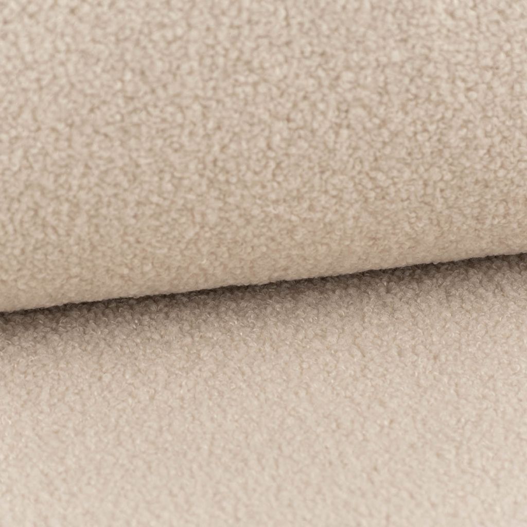 Möbelstoff Boucle Meterware Teddystoff Kunstfell Teddy Fur Produktbild 