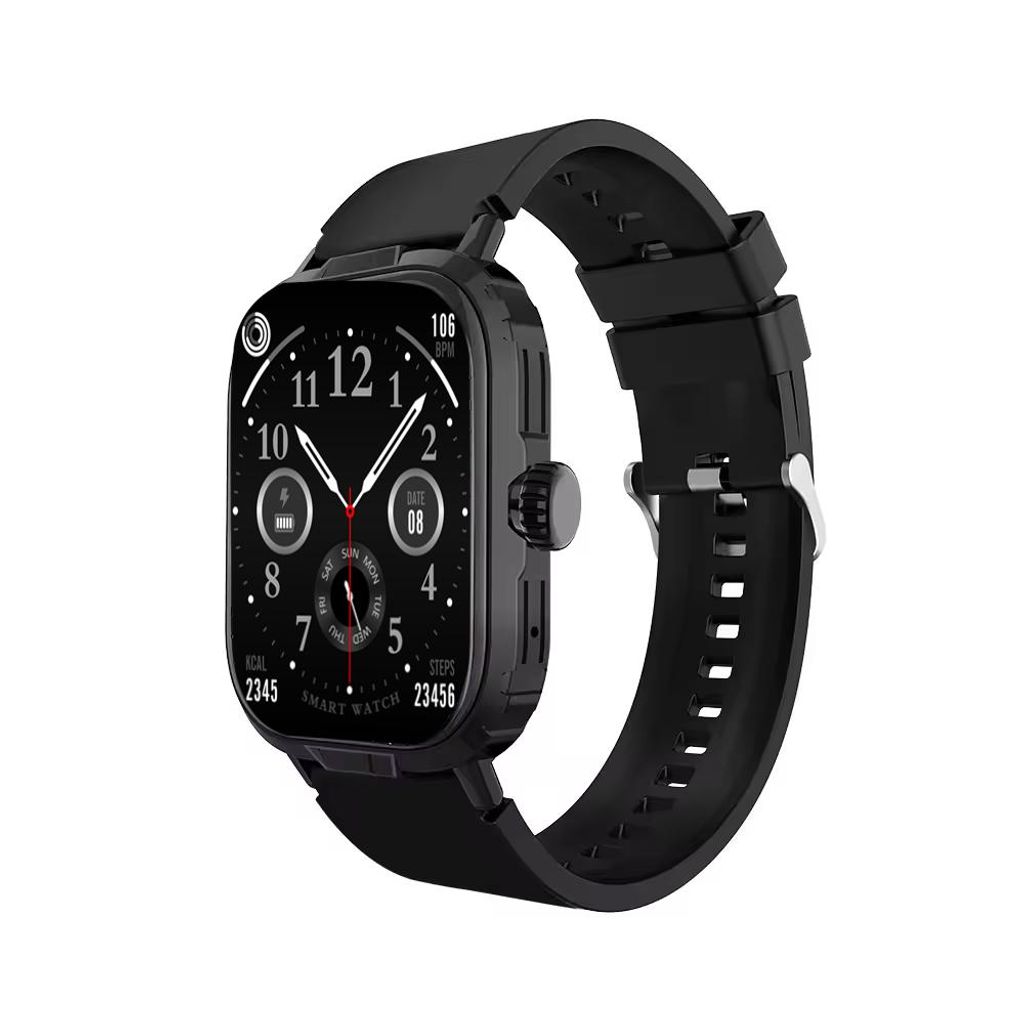 Smartwatch SWAir9 mit Bluetooth Telefonie, Schrittzähler, Gesundheitsfunktionen, Schlafüberwachung
