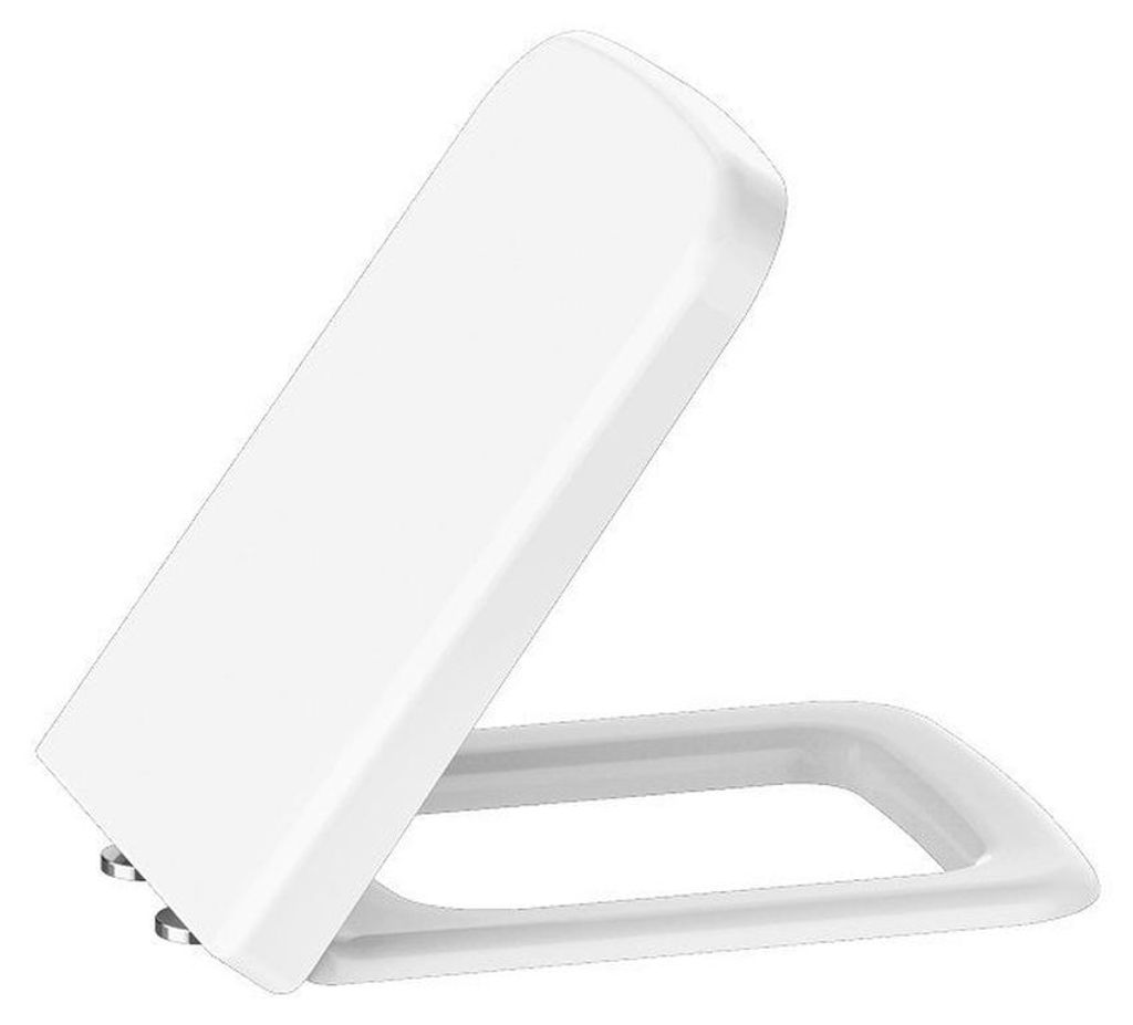Creavit BENE WC-Sitz, Soft Close, weiß/Chrom