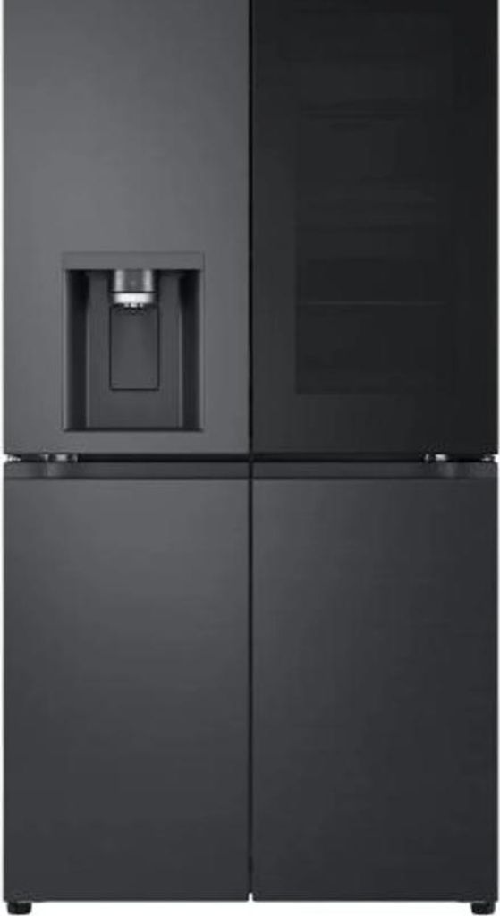 LG GMG960EVEE Side-by-Side Kühlkombination Freistehend 638L, Schwarz