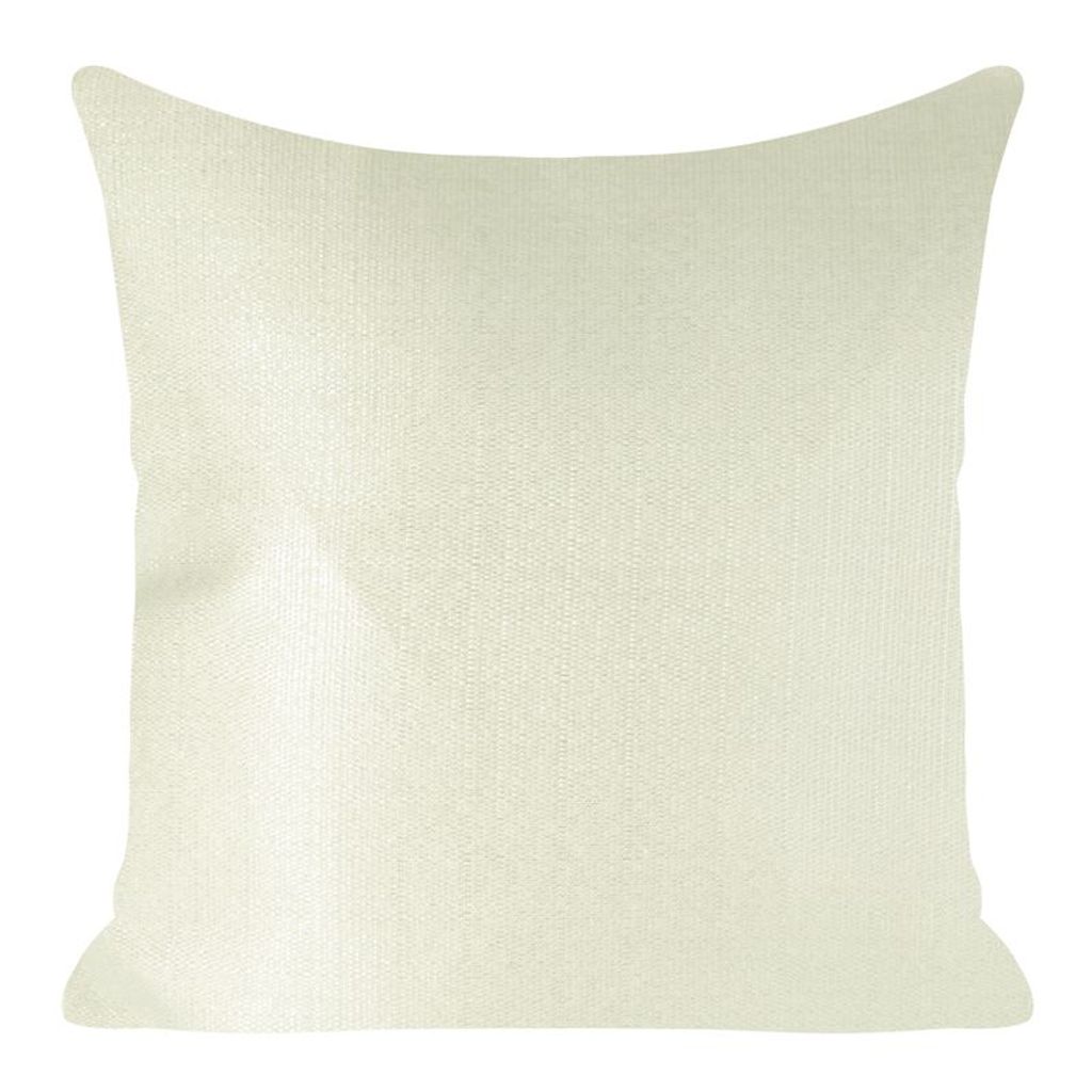 Dekorativer Kissenbezug Sofakissen SASHA creme silber hellgrau 45x45 x2
